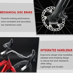 KABON Carbon Road Bike Black