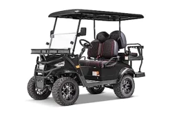 Kandi America Electric Cruiser for Adults 4 Passenger – 5,000-Watt Motor – Electric Cart – Heavy Duty Golf Cart – Matte Black