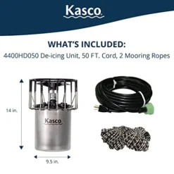 Kasco 1 HP Lake & Pond Deicer 240V Black