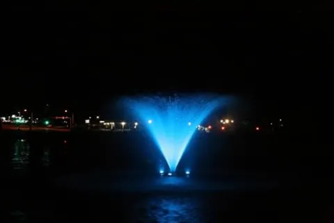 Kasco RGB LED Fountain Lighting – 3 Fixtures for 1/2-1 HP Units, 24V DC, Black