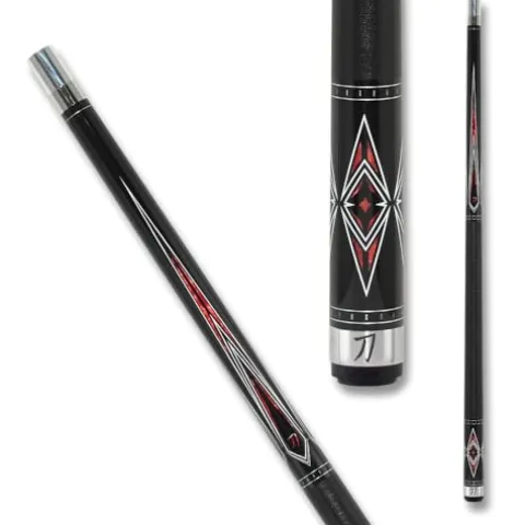 KATANA KAT14 Pool Cue Black/Red/White 20oz