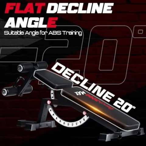 Keppi Fitness Adjustable Weight Bench3000 MAX Black