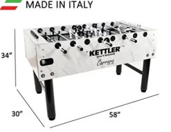 KETTLER Carrara Outdoor Foosball Table Black