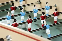 KETTLER René Pierre Competition Indoor Foosball Table Wood Grain