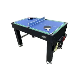 KICK Decagon 55″ 10-in-1 Multi-Game Table Black