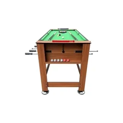 KICK Dyad 55″ 2-in-1 Multi Game Table Brown