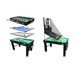 KICK Morpheus 55″ 5 in 1 Multi-Game Table Black