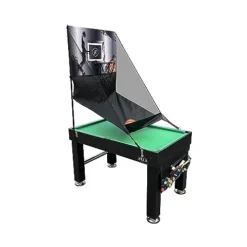 KICK Morpheus 55″ 5 in 1 Multi-Game Table Black