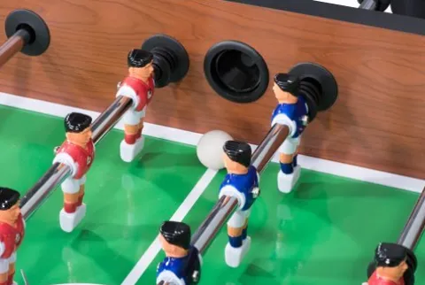 KICK Solstice 55″ Foosball Table Brown