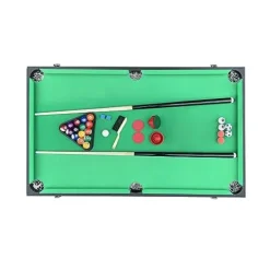 KICK Trilogy 55″ 3-in-1 Multi Game Table Black