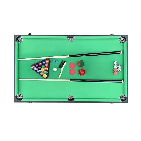 KICK Trilogy 55″ 3-in-1 Multi Game Table Black