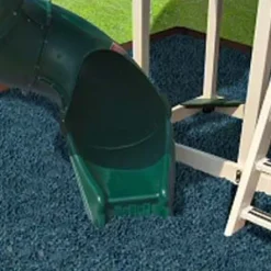 KIDWISE Playground Rubber Mulch 75 Cu.Ft. Pallet Blue