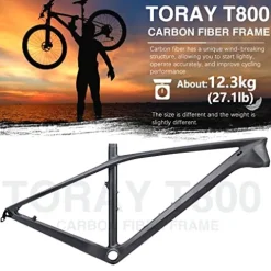 KOOTU Carbon Mountain Bike Red