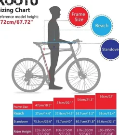 KOOTU Carbon Road Bike Blue Pink