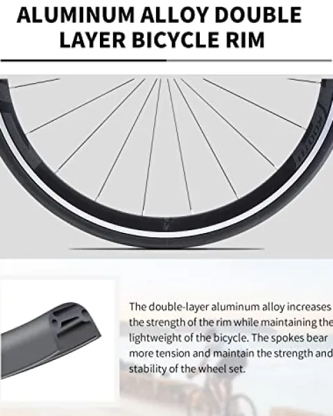 KOOTU Carbon Road Bike 700C Wheels Commuter Bicycle Grey