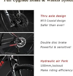 KOOTU Mountain Bicycle Carbon Fiber MTB 27.5/29 inch Shimano DEORE M6100