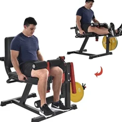 KOZYSFLER Leg Extension and Curl Machine Red