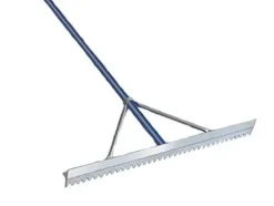 Kraft Tool Asphalt Rake Magnesium 37 Tines 7 ft Set of 4