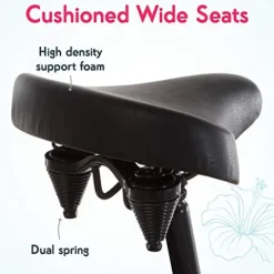 Kulana Lua Tandem Adult Beach Cruiser Bike Orange