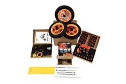 KZPFER 20-in-1 Kids Go Kart & Scooter Kit with Snow Upgrade Package Orange