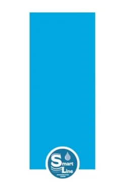 Lake Effect Pools Aqua Brook Oval Above-Ground Swimming Pool 18′ x 33′ with 25 Gauge Liner & Skimmer