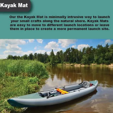 LakeMat Kayak MAT – Watercraft LaunchMat