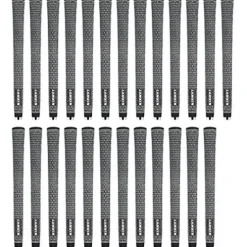 Lamkin Crossline Cord Midsize (+1/16 Inch) 25 Piece Golf Grip Bundle