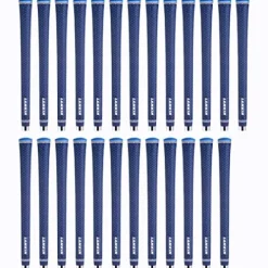 Lamkin UTx Solid Blue Midsize Golf Grip Bundle (25 Pieces)