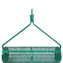 Landzie Tow-Behind Compost and Peat Moss Spreader 60 x 20 Inch for Large Lawns