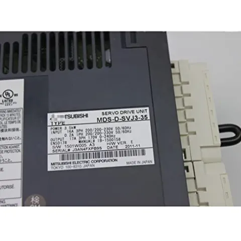 Lanlily 3.5KW Servo Drive Unit MDS-D-SVJ3-35 Black