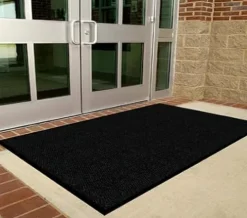 Legendary Doormats Super Berber Matting with Rubber Edging Purple 4′ x 10”