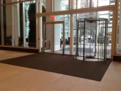 Legendary Doormats Super Berber Matting with Rubber Edging 12′ x 12′ Black Shadow