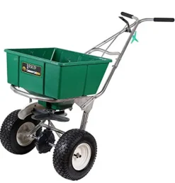 Lesco High Wheel Fertilizer Spreader with Manual Deflector Pack of 3