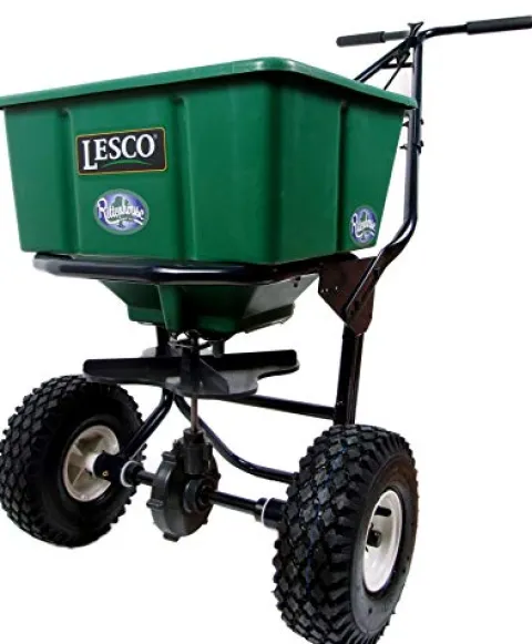 Lesco 50Lb Push Spreader Pack of 3