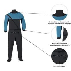 Level Six Cronos Semi-Dry Suit Molten Lava