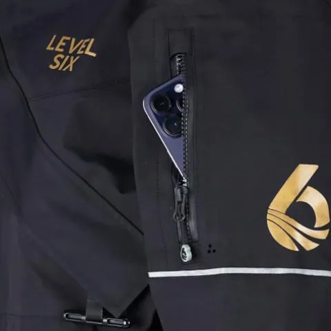 Level Six Odin Blackout Drysuit Black