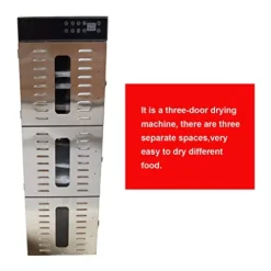 LGXEnzhuo 36-Layer Stainless Steel Food Dehydrator for Fruits, Vegetables, and Pet Treats 110V