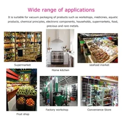 LGXEnzhuo Single Chamber Vacuum Packaging Machine DZ500 for Food Saver 110V 950W