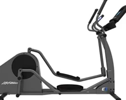 Life Fitness E1 Cross Trainer Elliptical Exercise Machine with Go Console Titanium