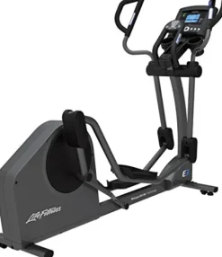 Life Fitness E3 Cross Trainer Elliptical Exercise Machine with Go Console Titanium