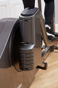 Life Fitness E5 Cross Trainer Elliptical Exercise Machine with Go Console Titanium