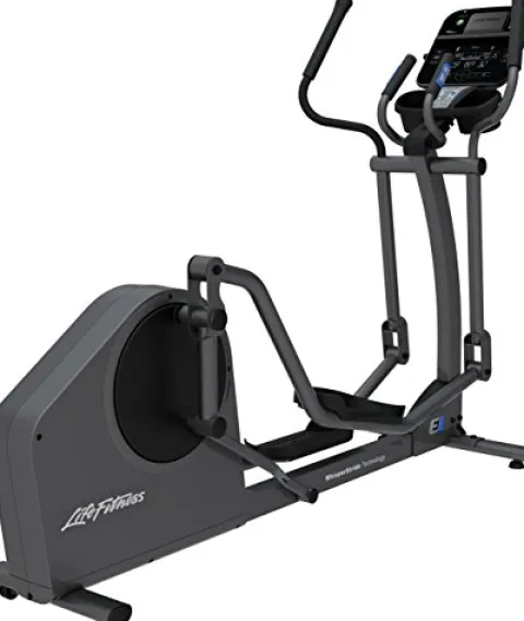 Life Fitness E1 Cross Trainer Elliptical Exercise Machine Titanium
