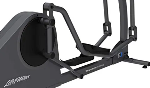 Life Fitness E1 Cross Trainer Elliptical Exercise Machine Titanium