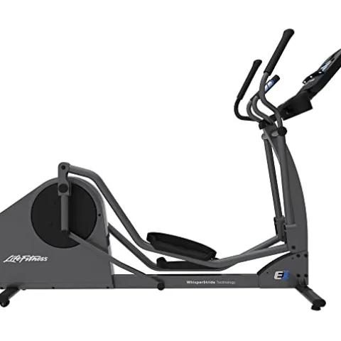 Life Fitness E1 Cross Trainer Elliptical Exercise Machine Titanium
