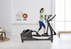 Life Fitness E5 Cross Trainer Elliptical Exercise Machine Gray