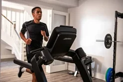 Life Fitness Run CX Treadmill with Track 2.0 Console Black