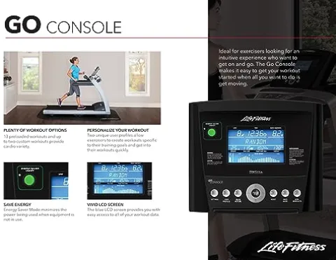 Life Fitness T5 Treadmill with Go Console
