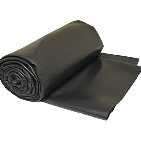 LifeGuard Pond Liner 20 ft. x 25 ft. 60 Mil EPDM Rubber Black
