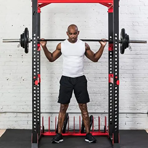 Lifeline Olympic Weight Plate Set with Bar and Collars Black