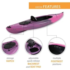 Lifetime Cruze 100 Sit-in Kayak Orchid Fusion